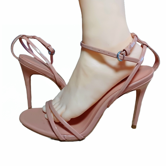 ZARA BASIC COLLECTION HIGH HEELED SANDALS SIZE 40 (9) - Picture 2 of 15